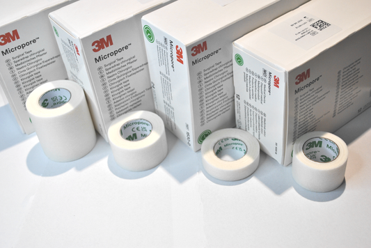 Przylepiec 3M 1530-2 biały 5cm x 9,1m 6SZT