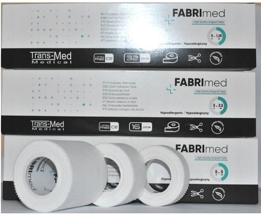 Przylepiec na rolce bez opatrunku 5cm x 5m Fabrimed 8 SZT