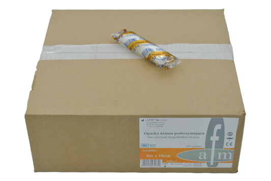Opaska dziana Bandaż AFM 10 cm x 4m 1SZT