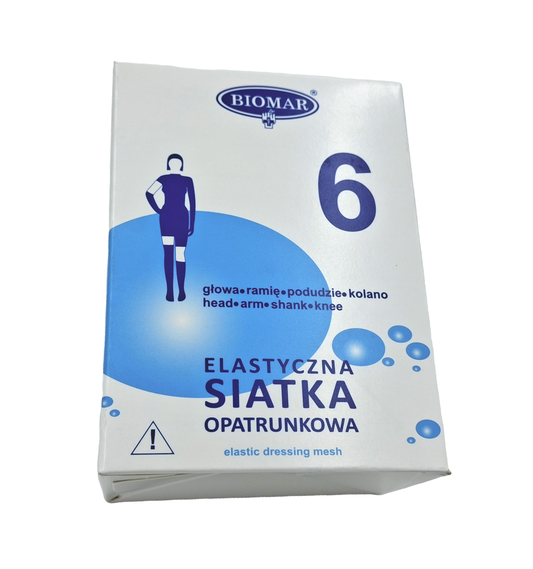 Elastyczna siatka opatrunkowa głowa ramię roz 6 1m 1SZT
