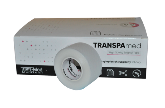 Przylepiec foliowy TRANSPAmed 2,5cm x 9,1m 1SZT